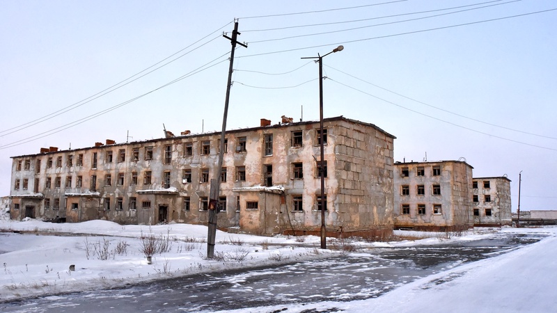 Chukotka Ghost Town (Ugolnyje Kopi)