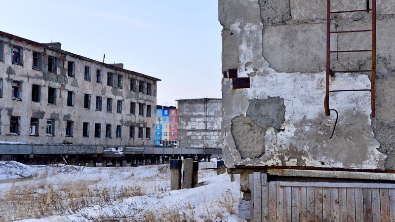 Chukotka Ghost Town (Ugolnyje Kopi)