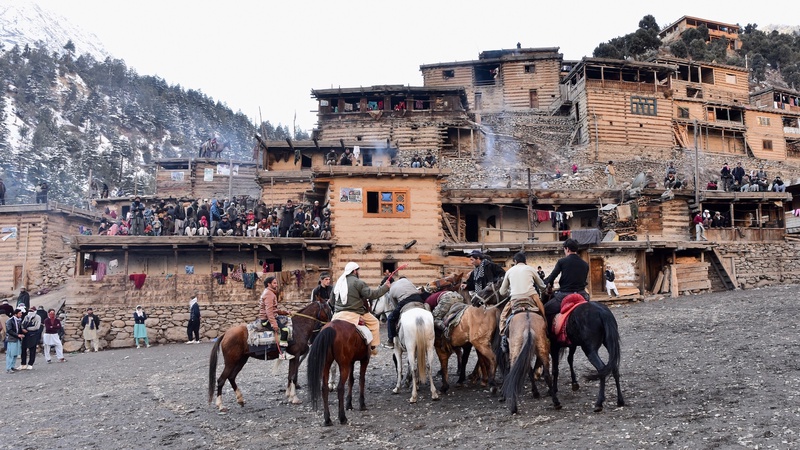 Buzkashi at Sheikhandeh