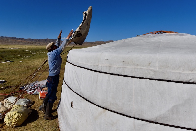 Construction and Deconstruction of a Mongolian Ger