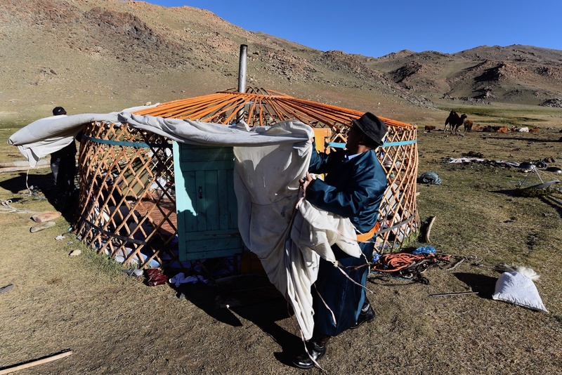 Construction and Deconstruction of a Mongolian Ger