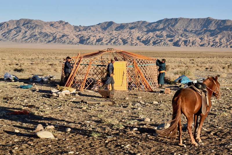 Construction and Deconstruction of a Mongolian Ger