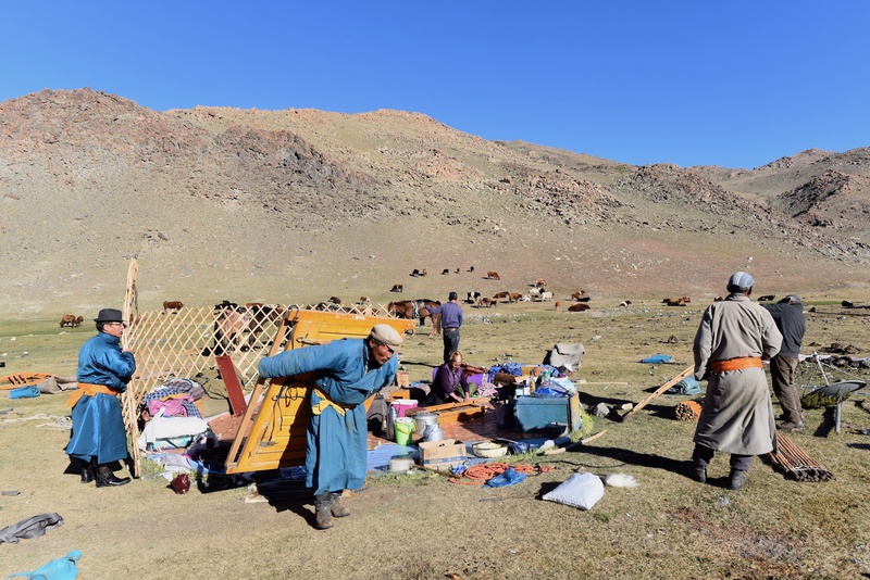 Construction and Deconstruction of a Mongolian Ger