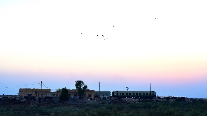 Railway Station at the Baghdad-Basra Line