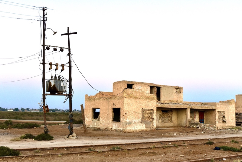 Railway Station at the Baghdad-Basra Line