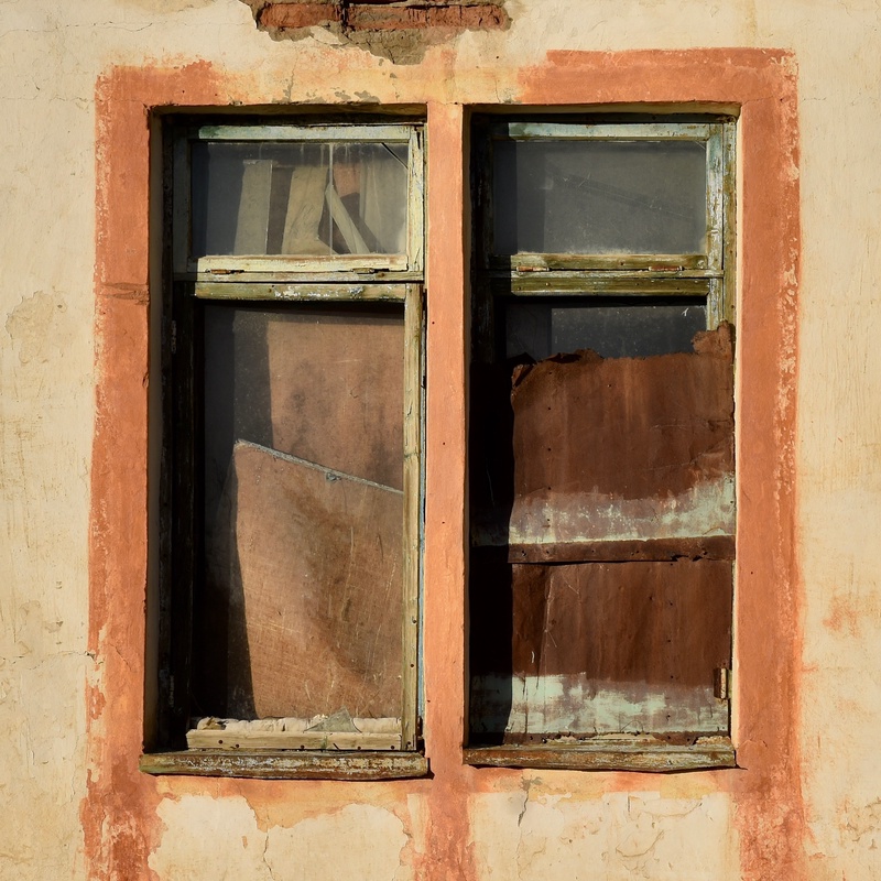 Mongolian Ghost Town's Windows
