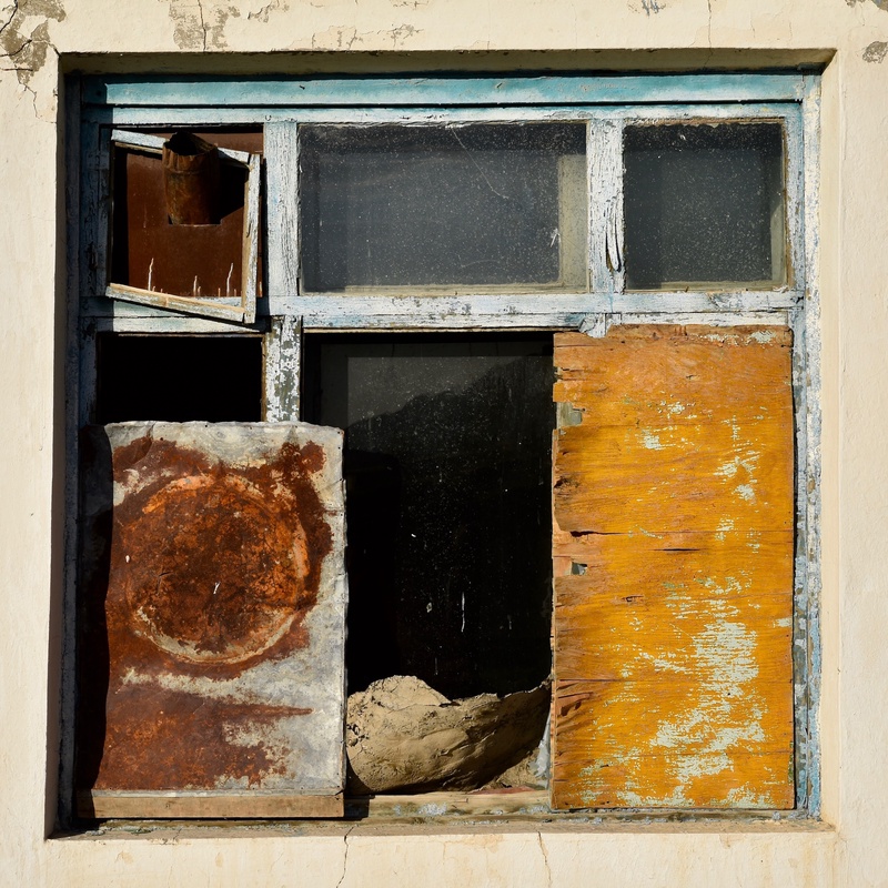 Mongolian Ghost Town's Windows