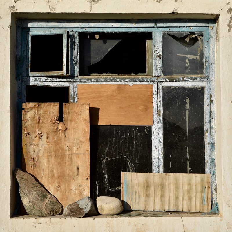 Mongolian Ghost Town's Windows