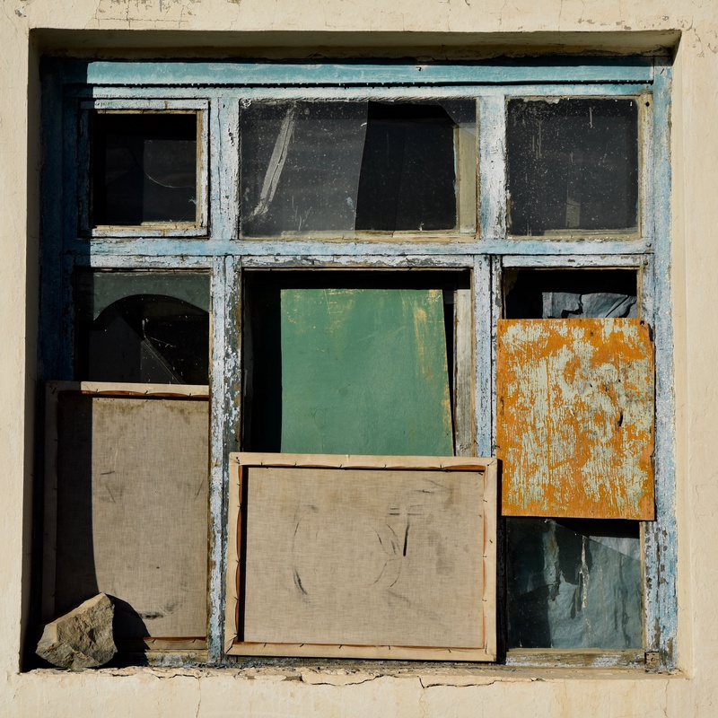 Mongolian Ghost Town's Windows