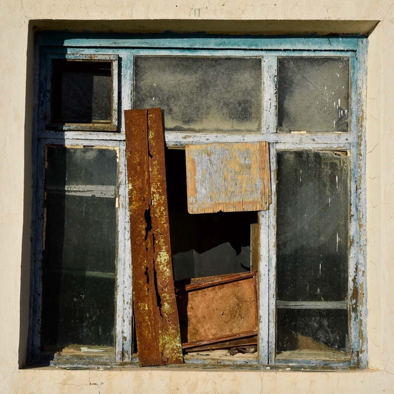 Mongolian Ghost Town's Windows