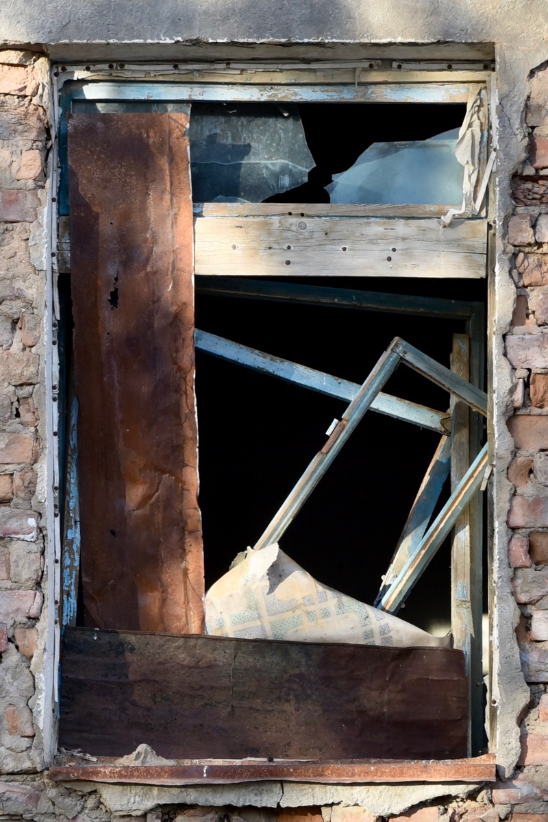 Mongolian Ghost Town's Windows