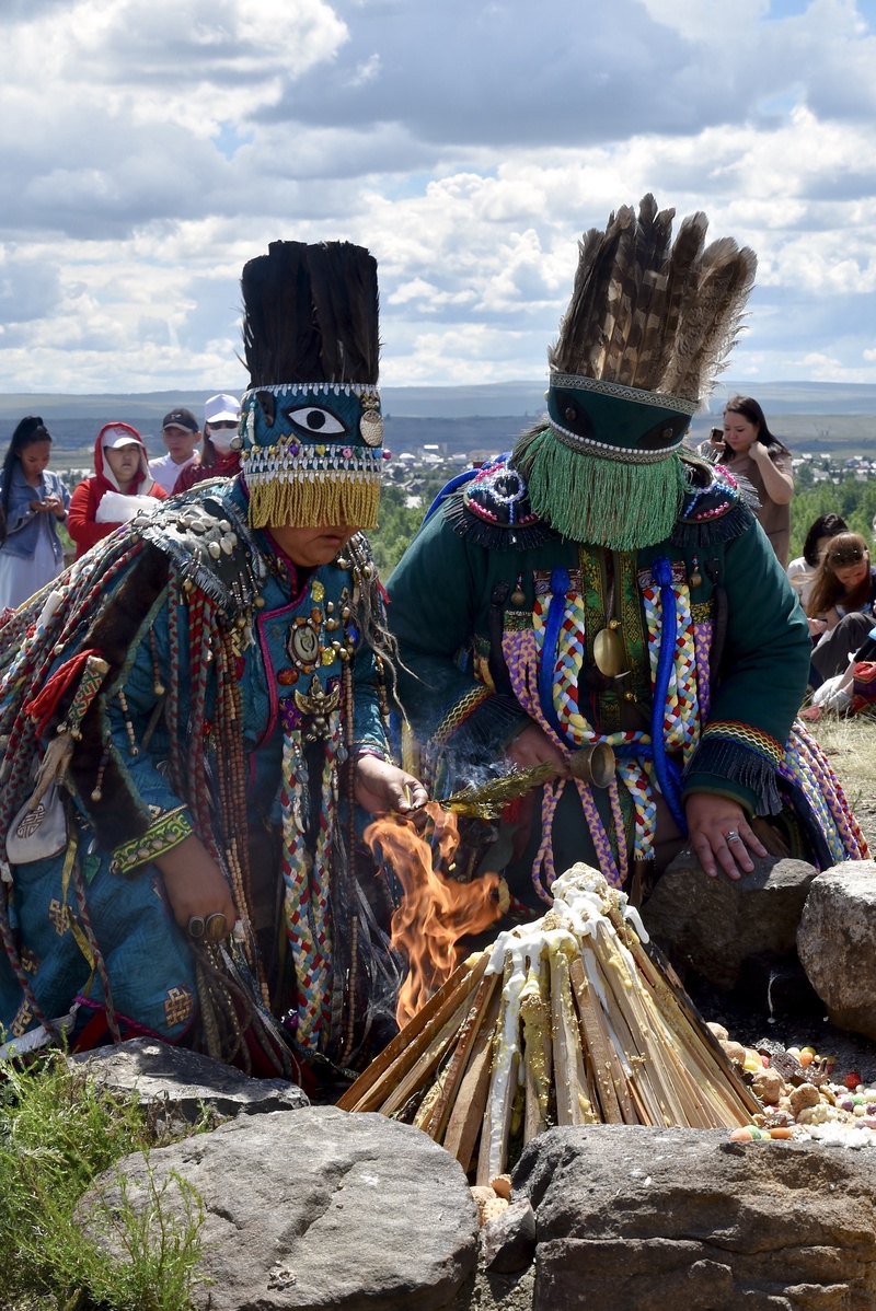 Shaman Ceremony in Tuva