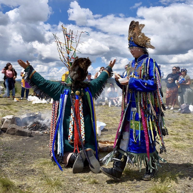 Shaman Ceremony in Tuva