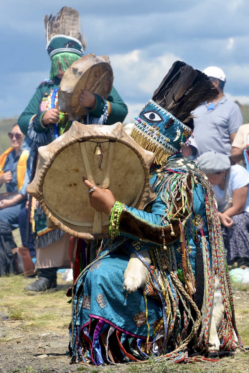 Shaman Ceremony in Tuva