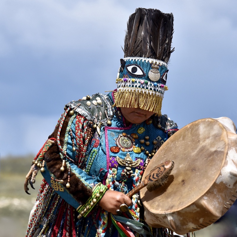 Shaman Ceremony in Tuva