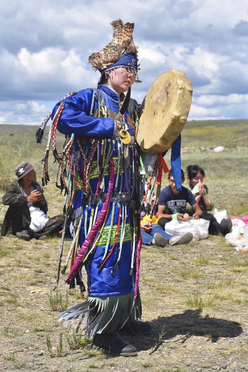 Shaman Ceremony in Tuva