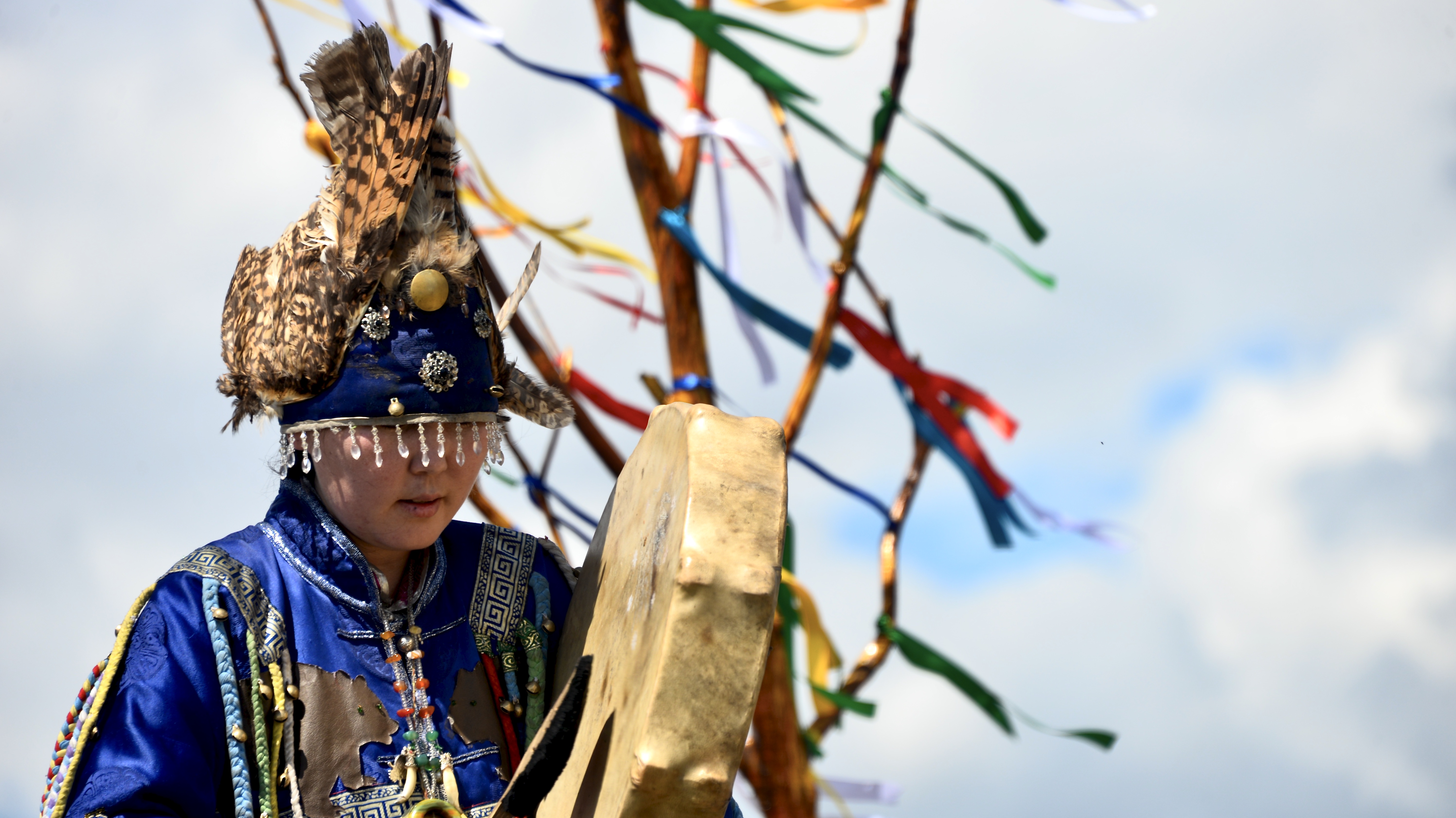 Shaman Ceremony in Tuva